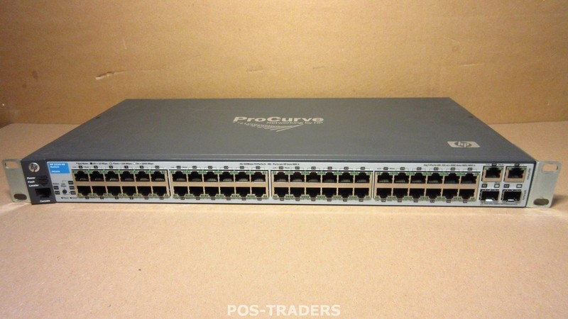 HP ProCurve Switch 2510-48 J9020A 48 Port 10/100 Managed 2x SFP Ports L2 Switch