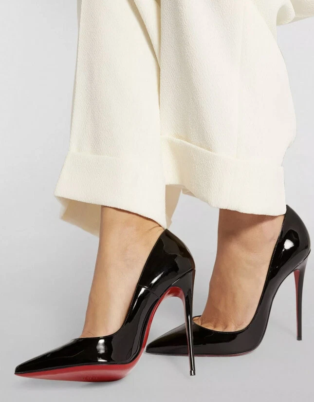 CHRISTIAN LOUBOUTIN So Kate 120 leather pumps