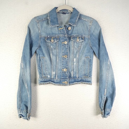 American Eagle Denim Jacket Womens 