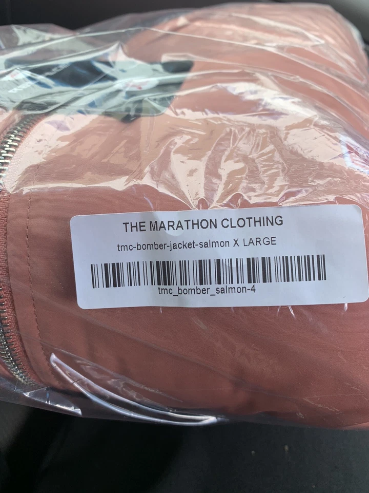 Chaqueta de bombardero TMC The Marathon Continues Crenshaw Foto 4 de 4