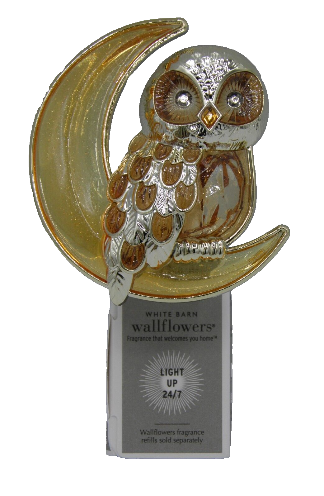 Bath & Body Works Owl Moon Nightlight Wallflowers Plug with 24/7 Light Up