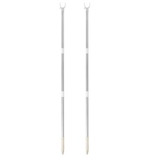2 Pcs Pole for Hanging Clothes Extendable Support Poles Adjustable