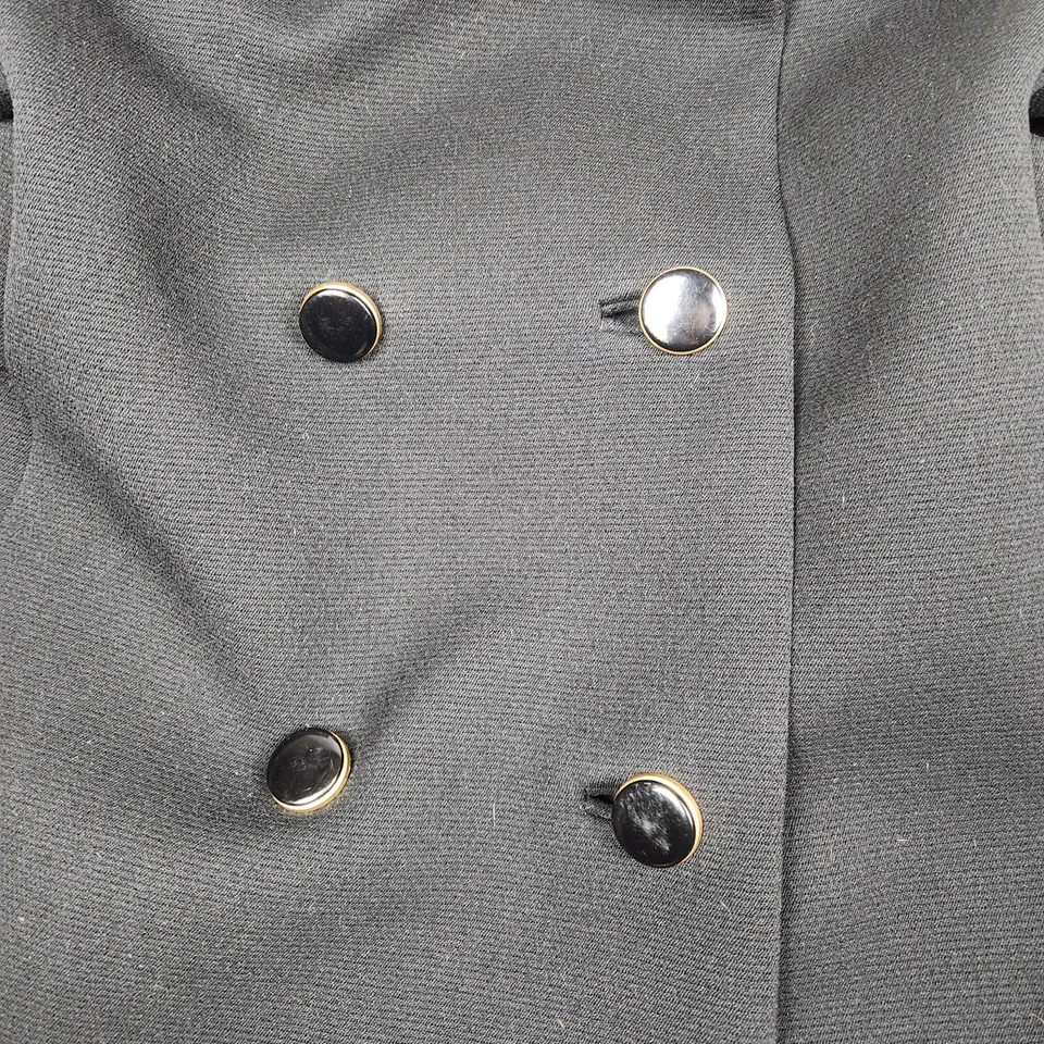 Marshall Field's Sycamore Vintage Long Wool Coat Faux Fur Collar Womens Sz 8-10 - Image 3 of 4