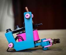 Handmade tattoo machine Big liner 7rl-18rs, Running 135-140Hz 4.5 V Unloaded