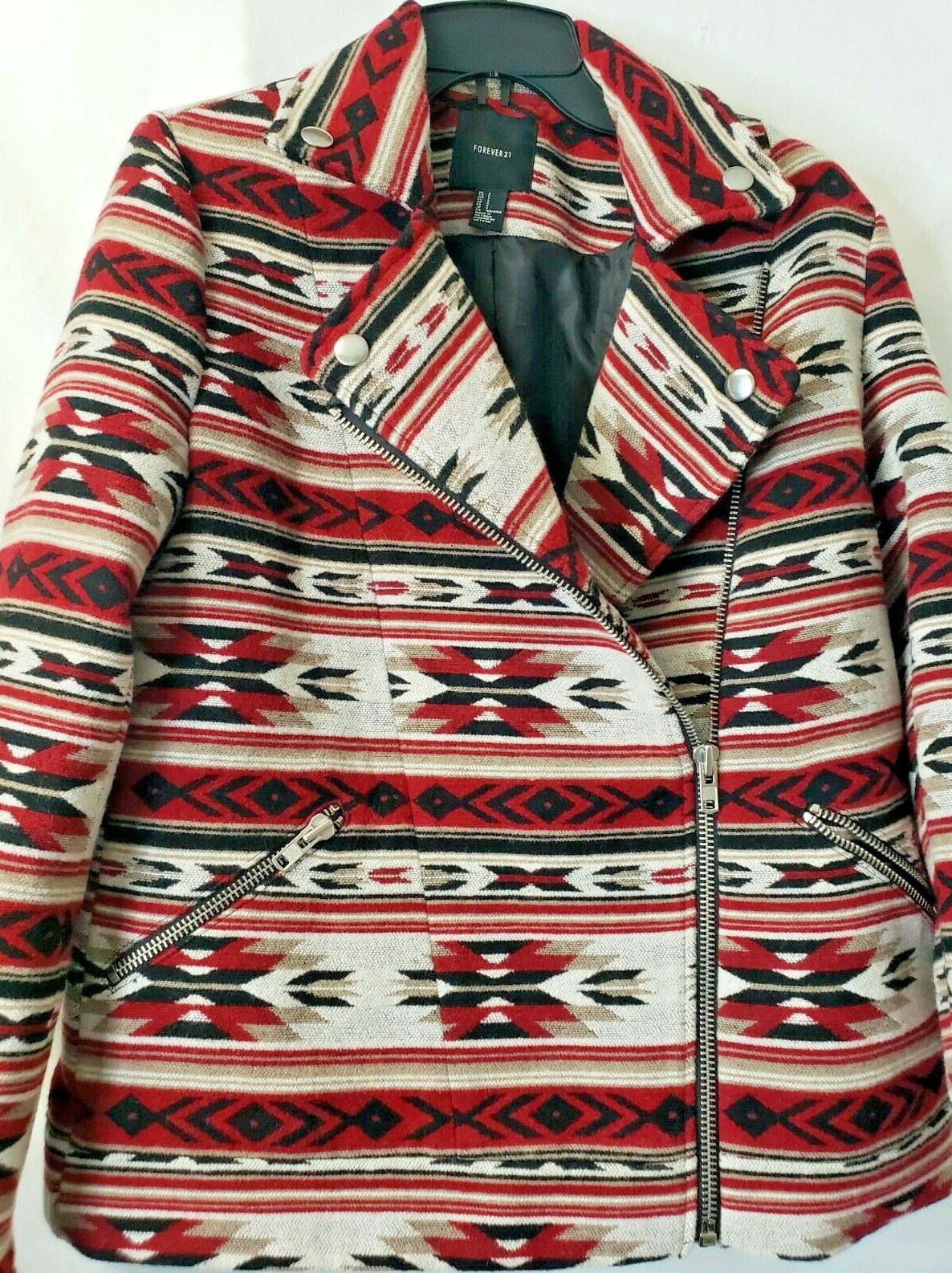 Forever 21 Jacket Small Southwest Aztec 
