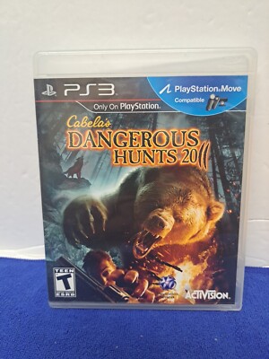 Cabela's Dangerous Hunts 2011 PS3 PlayStation 3 - Complete CIB