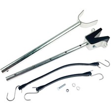 Transom Saver, 20-33in, Adjustable Boat Transom Saver with Heavy-Duty Head