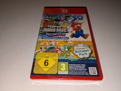 Super Mario Bros. Wonder + Bellabel Park(Switch 2, 17) Neu OVP ungeöffnet