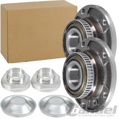 2 RADLAGER-SATZ RADNABE VORNE VORDERACHSE passend für BMW 3er E36 E46 5er E34 Z3