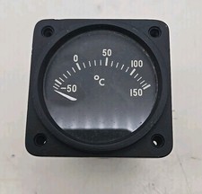 WWII Vintage AN 5790-6 Temperature Indicator Thomas A. Edison Inc (36)