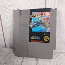 VTG Tiger-Heli Nintendo NES 1987 Acclaim Taito Video Game Cartridge Loose USED