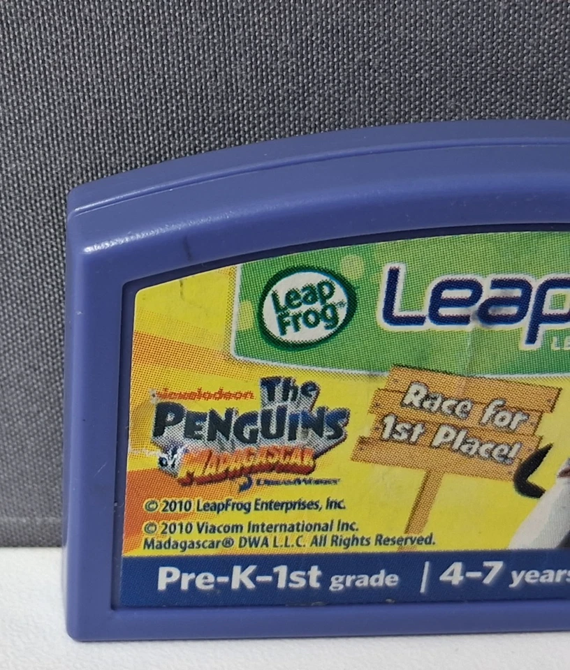 Leap Frog Leapster Explorer Learning Game The Penguins of Madagascar Nickelodeon - Image 3 of 4