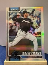2026 Topps Baseball Rainbow Foil #288 Edward Cabrera, Miami Marlins