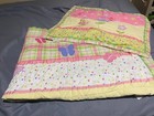 Rare Collectible Circo HTF 2 piece quilt set: pink and green — photo 2