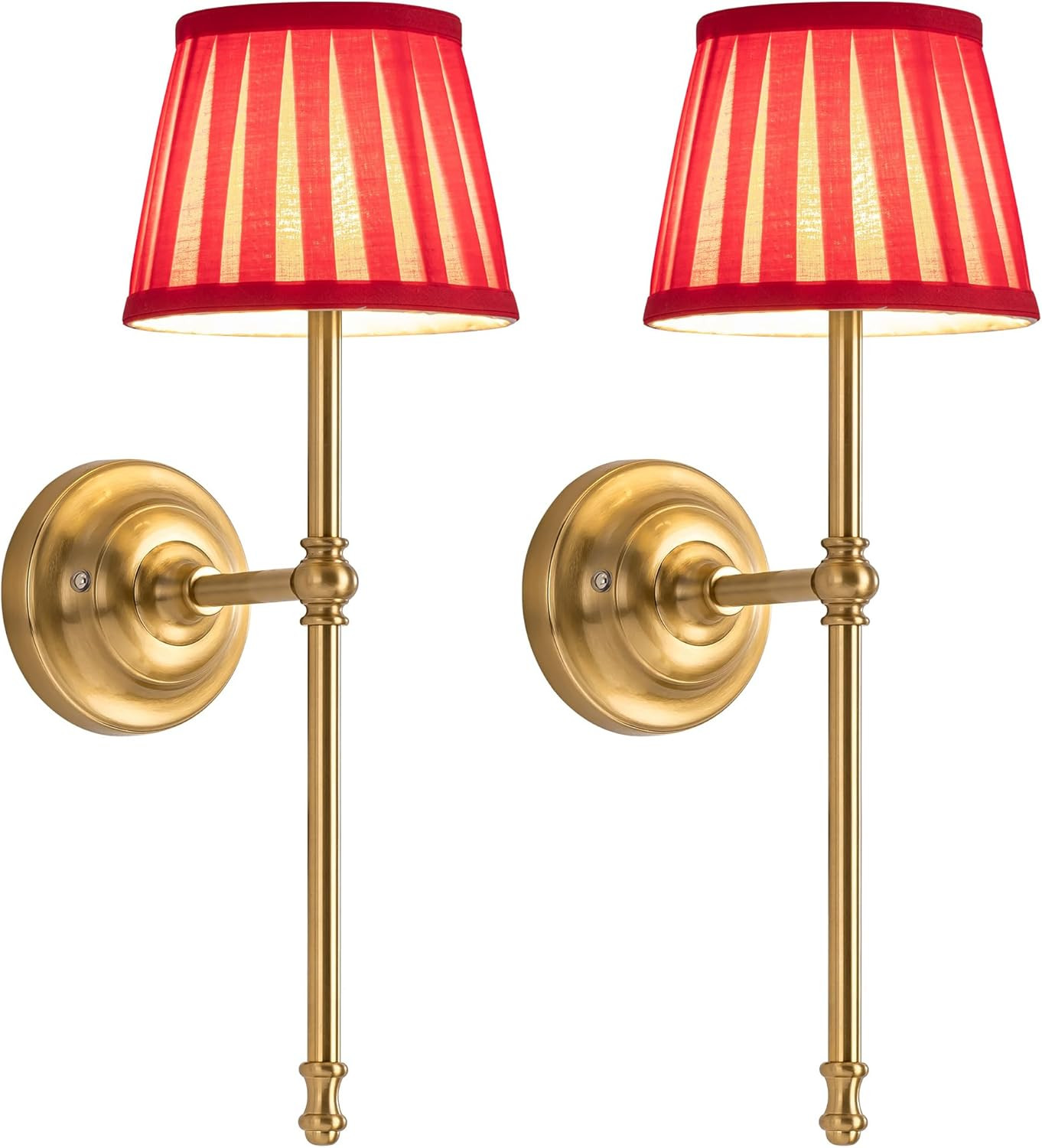 Set 2 Applique LED Ricaricabili: Illuminazione Smart Senza Fili