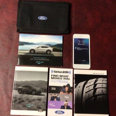 2021 FORD MUSTANG MACH-E OWNERS MANUAL BOOKS REF XM GUIDE CASE ALL MODELS