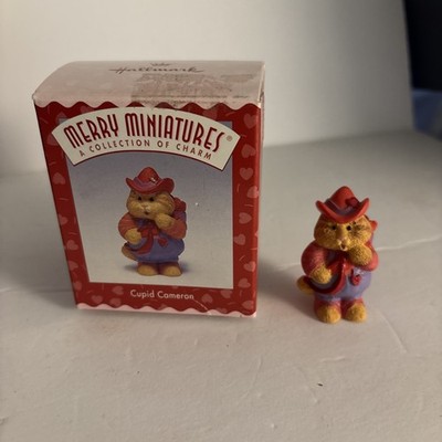 1996 Hallmark ''Cupid Cameron'' Merry Miniatures Collection Of Charm