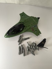 GI Joe Mudfighter Plane 1989 Hasbro toy vehicle Incomplete