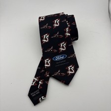 Richmond Flying Squirrels Baseball Necktie Ford Old Logo Gameday Office MiLB RVA