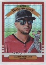 2019 Donruss Optic Diamond Kings Red Pandora Prizm 44/99 David Peralta #28 fm0