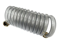 EVA Recoil Garden Water Hose 3/8"ID x 15ft Premium With 3/4"Inch Brass Fittin...