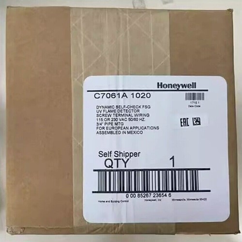 NEW Unopened Honeywell C7061A-1020 UV Flame Detector C7061A1020 Free ...