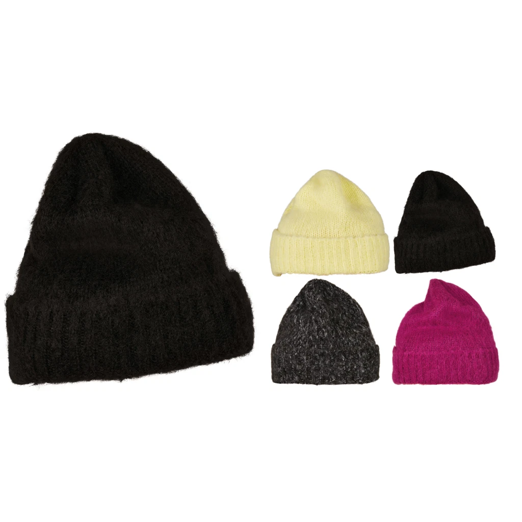Flexfit by Yupoong Soft acrylic beanie (1503A) - Bright colour, Wide rib cuff