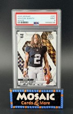 2025 Panini Mosaic Ashton Jeanty White Mosaic SP /25 Raiders RC Rookie #287