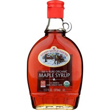Shady Maple Farms Syrup Dark Robust 100 Pure Usda Organic U.S. Grade A