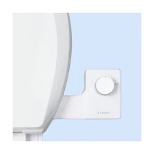 TUSHY Fresh Cool Water Bidet: Ultra Slim Toilet Seat Attachment (Non-Electric...