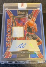 2024-25 Panini Select -  Memorabilia Signatures Ayo Dosunmu RPA RC /49