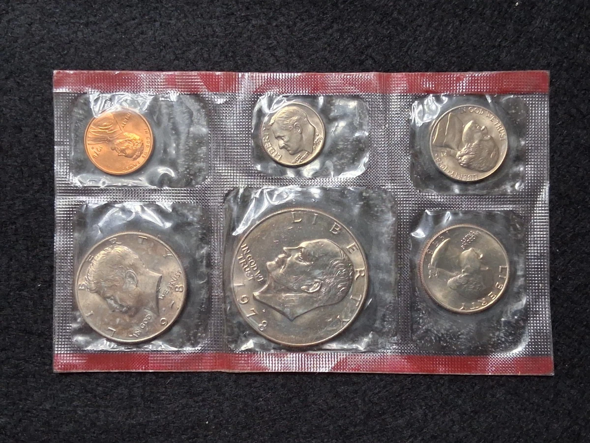 25+ Uncirculated 1978 US Coin Mint Sets for sale | Updated Oct 2026
