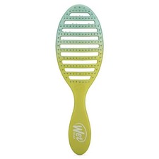 Image of Wet Brush Speed Dry Hair Brush, Green/Blue Ombre - Vented Design Detangler