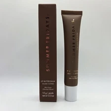 Summer Fridays Lip Butter Balm Hot Cocoa Chocolate 0.5 oz 15g Authentic - NIB!