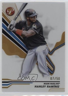 2024 Topps Pristine Gold Refractor 7/50 Hanley Ramirez Hanley Ramírez #111 18yu