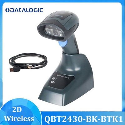 Datalogic Quickscan QBT2430-BK-BTK1 1D 2D USB Wireless Bluetooth Barcode Scanner