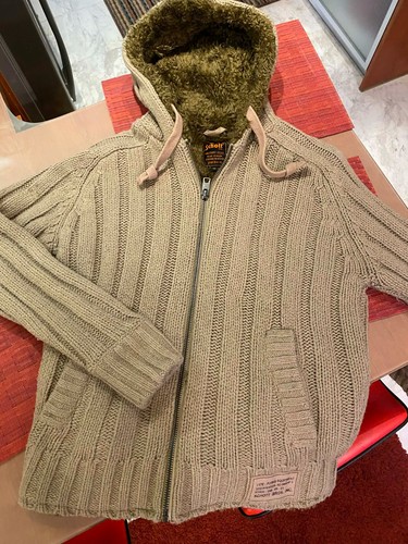 Schott NYC Hooded Sweater/Jacket - Unisex - Size M