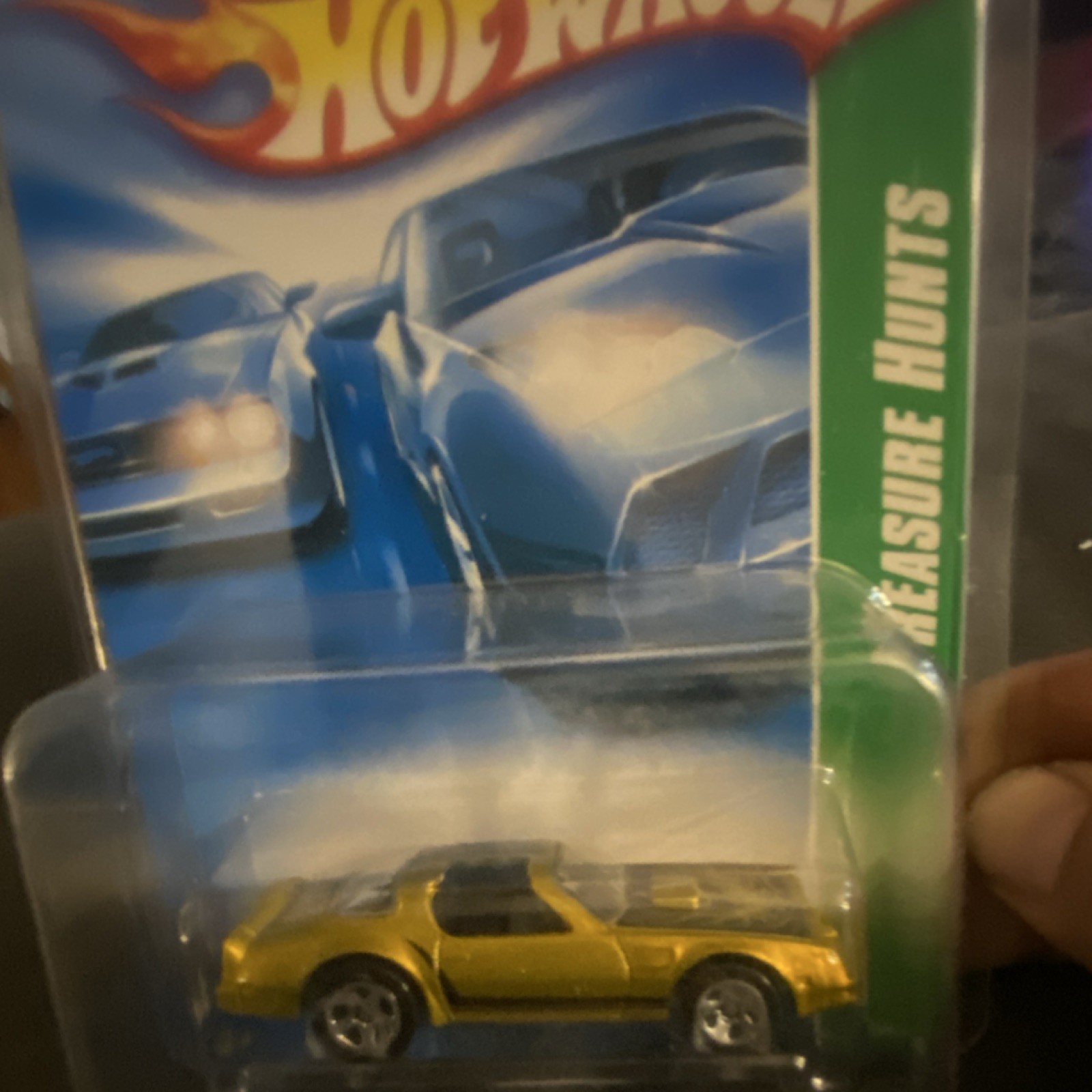 Hot Wheels Hot Bird 1:64 Treasure Hunt Gold Diecast Car Special Edition