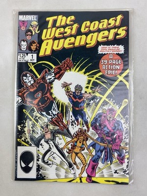 West Coast Avengers #1 1985 Marvel Comics Comic Book  Bagged