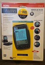 ROYAL DAVINCI 2MB PALM SIZE PDA HANDHELD ORGANIZER VINTAGE BRAND NEW SEALED NOS