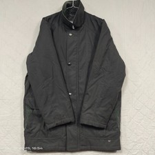Aldon Mens Padded Black Jacke Size Medium (Flaws)