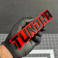 1PC TUNDRA Emblem – Multicolor 3D Acrylic Car & Truck Fender Badge