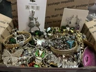 Vintage & Modern Costume Jewelry Lot ~Some Signed ~Small Priority Box #1384