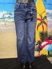 Nwt Flamingals Straight Leg Medium Wash Jeans Size Large 76325 31 Inseam