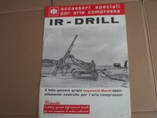 OLD INGERSOLL RAND FLYER ACCESSORIES COMPRESSED AIR IR-DRILL - YEAR 1964