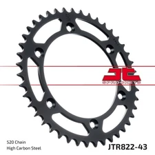 JT Rear Sprocket 43/520 1pc ID :136 mm ID:136 Fits Sherco SCF 250 R 2019-2020