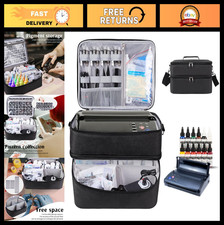 Tattoo Supplies Organizer Case - Portable Carrying Bag for Tattoo Kit Gear