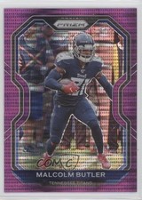 2020 Panini Prizm Purple Pulsar Prizm Malcolm Butler #106 ow1