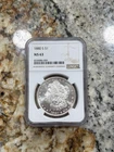 1880-S MORGAN SILVER DOLLAR $1 NGC MS63 SAN FRANSISCO MINT