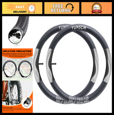 2-Pack 20" Self-Sealing Bike Tubes, Puncture Resistant, AV32mm Schrader Valve, F